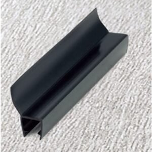 135 degree black u shower seals B005-BK