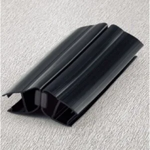 Rahmenlose magnetische Duschtürdichtung 135° - Schwarz