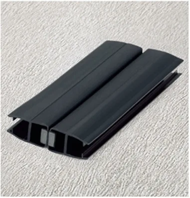 Schwarze magnetische Dichtungen Glas auf Glas