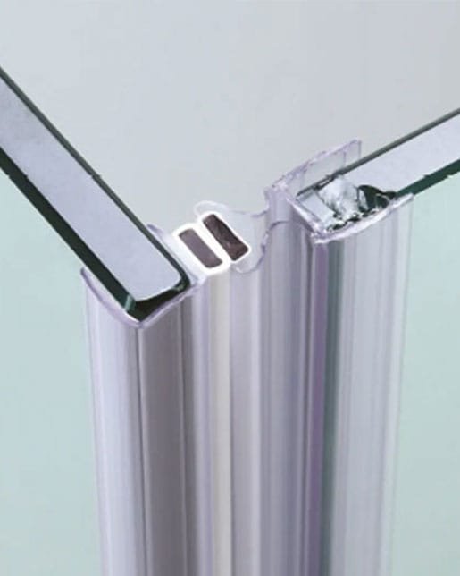 Vertical Shower Door Seals