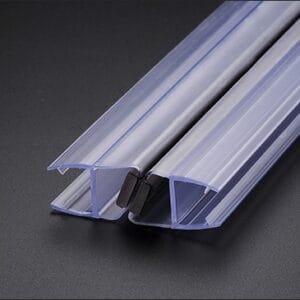 180 Degree Vertical Magnetic Shower Door Seal Strip