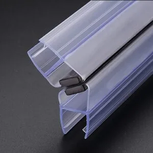 Magnetische Dichtung für rahmenlose Duschtür 135 Grad