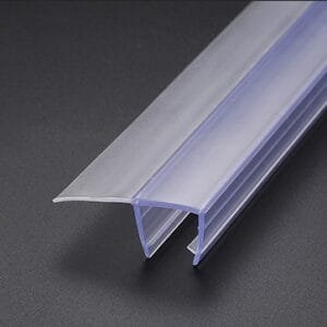 U-Shaped Frameless Sliding Shower Door Seal Strip (F-Shaped)