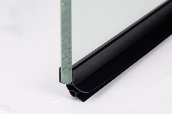 Black shower door seals